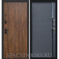 Дверь Termo-door Твист Porte black