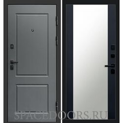 Дверь Termo-door Верона 27 зеркало Черный кварц