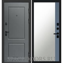 Дверь Termo-door Верона Зеркало фацет Grey софт