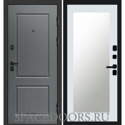 Дверь Termo-door Верона Триумф Белый софт с зеркалом