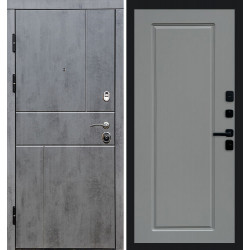 Дверь Termo-door Вертикаль бетон Гранд Grey софт