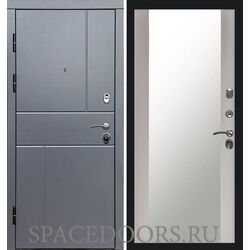 Дверь Termo-door Вертикаль Grey Зеркало лиственница