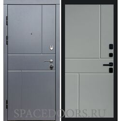 Дверь Termo-door Вертикаль Grey Горизонт Grey софт