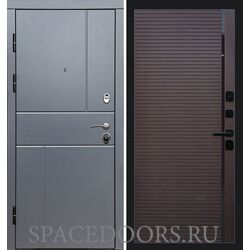 Дверь Termo-door Вертикаль Grey porte Шоколад