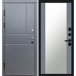 Дверь Termo-door Вертикаль Grey 27 зеркало Grey Софт