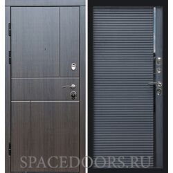 Дверь Termo-door Вертикаль венге Porte black
