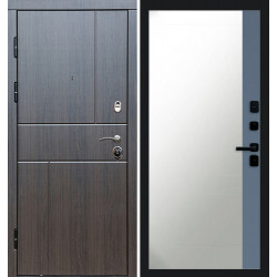 Дверь Termo-door Вертикаль венге Зеркало фацет Grey софт