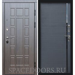 Дверь Termo-door Виргиния венге Porte black