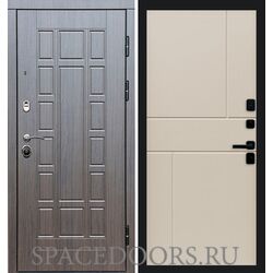 Дверь Termo-door Виргиния венге Горизонт Слоновая кость