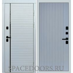 Дверь Termo-door White line Flat Grey софт