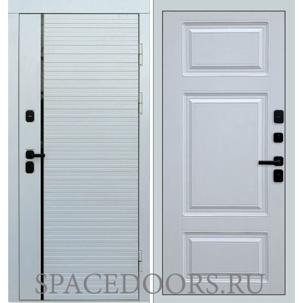 Дверь Termo-door White line Лион Белый софт
