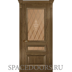 Межкомнатная дверь Ульяновские двери
Фараон-2 (ДО мореный дуб) С матовым стеклом, Мореный дуб