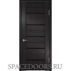Межкомнатная дверь Ульяновские двери
ЛУ-22 (Венге, стекло лакобель черное) С матовым стеклом, Венге (легенда)