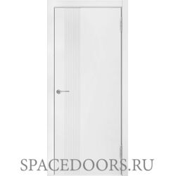 Межкомнатная дверь Ульяновские двери Модель Z-1 Глухие, Белая эмаль