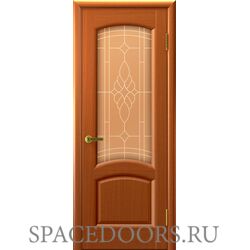 Межкомнатная дверь Ульяновские двери
Лаура (темный Анегри, стекло) С матовым стеклом, Темный Анегри Т74
