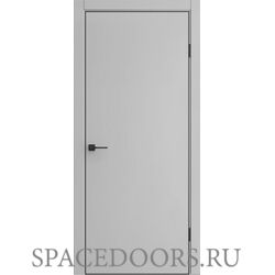 Межкомнатная дверь Ульяновские двери ДП-50 (Silver gray) Глухие, silver gray