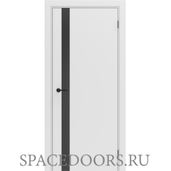 Межкомнатная дверь Ульяновские двери
ДП-46 (White Silk) С черным стеклом, white silk