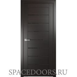 Межкомнатная дверь Ульяновские двери
ЛУ-7 венге (стекло лакобель черный) С черным стеклом, Венге (легенда)
