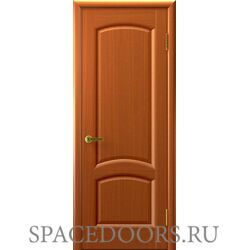 Межкомнатная дверь Ульяновские двери Лаура (темный Анегри, глухая) Глухие, Темный Анегри Т74
