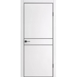 Межкомнатная дверь Ульяновские двери ДП-52 (White Perl) Глухие, white pearl