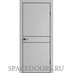 Межкомнатная дверь Ульяновские двери ДП-52 (Silver gray) Глухие, silver gray