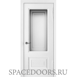 Межкомнатная дверь Ульяновские двери
Модель Скин-6 (стекло) С матовым стеклом, Белая эмаль