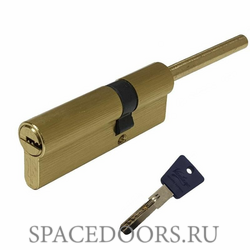 Цилиндровый механизм Vantage со штоком LT90 (60х30S) SB матовое золото