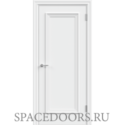 Межкомнатная дверь Velldoris эмаль LEDO 2 глухое 4P без притвора Белый