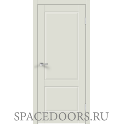 Межкомнатная дверь Velldoris экошпон ALTO 11 глухое 2P без притвора Светло-серый эмалит
