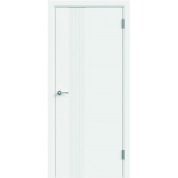 Межкомнатная дверь Velldoris Flat 3D 1 цвет Белый покрытие Эмаль