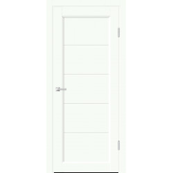 Межкомнатная дверь Velldoris STYLE 1 глухое цвет Белый опал покрытие EMALUX