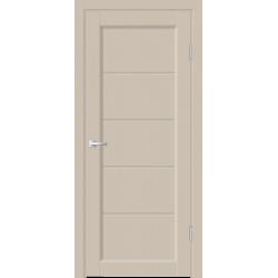 Межкомнатная дверь Velldoris STYLE 1 глухое цвет Кварцит покрытие EMALUX