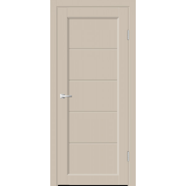 Межкомнатная дверь Velldoris STYLE 1 глухое цвет Кварцит покрытие EMALUX