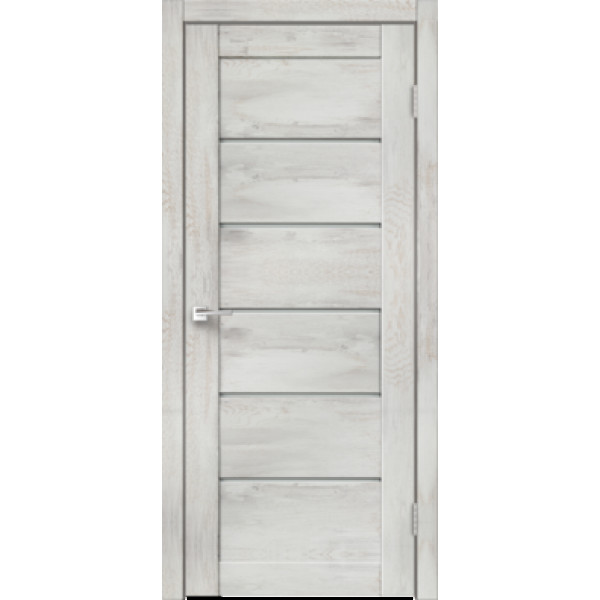 Межкомнатная дверь Velldoris LINEA 1 цвет  цвет Дуб трэвис серый покрытие Экошпон