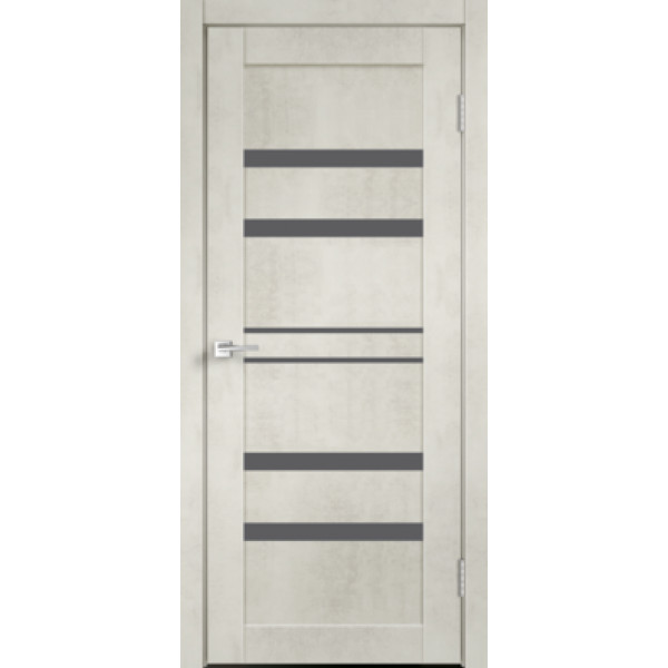 Межкомнатная дверь Velldoris LINEA 6 цвет  цвет Муар снежный покрытие Экошпон