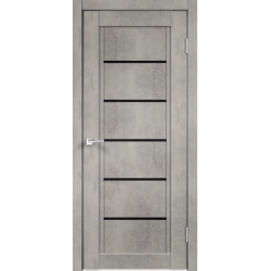 Межкомнатная дверь Velldoris NEXT 1 цвет Муар светло-серый покрытие Экошпон