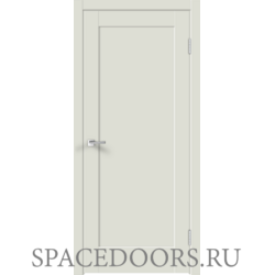 Межкомнатная дверь Velldoris экошпон ALTO 14 глухое без притвора Светло-серый эмалит