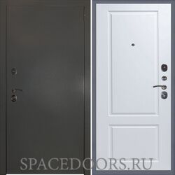 Заводские двери Эталон 3К Антик серебро панель Доррен софт белый