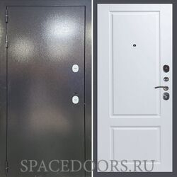 Заводские двери Термо лайт антик серебро панель Доррен софт белый